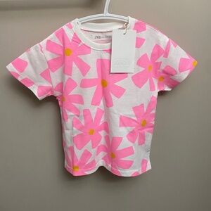 Zara Flower Top 💛2 for 10💛